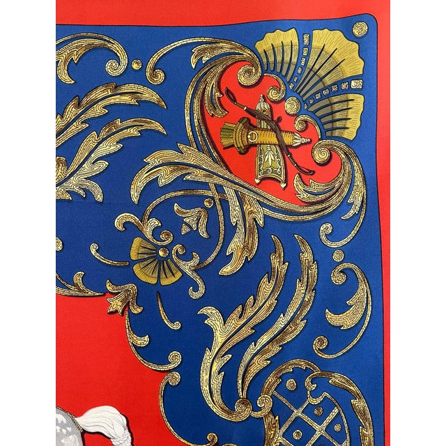 Hermès Cheval Turc Carré De Soie 1989 Christiane Vauzelles For Sale In New York - Image 6 of 9