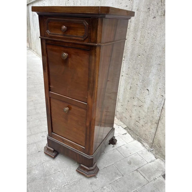 Antique Bedside Tables, 19th Century, Set of 2 For Sale - Image 3 of 7