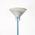 1980s Italian Modern Light Blue Metal and Glass Floor Lamp, 1980s For Sale - Image 5 of 15