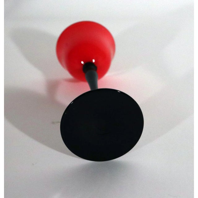 Mid 20th Century Bohemian Art Deco Tango Set of Six Glasses For Sale - Image 5 of 6