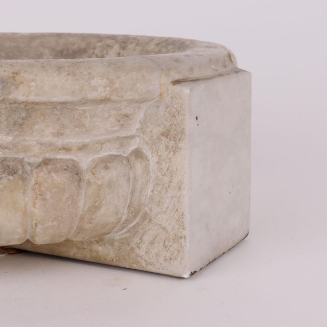 Bascellato Marble Bowl with Sculpted Face For Sale - Image 6 of 9