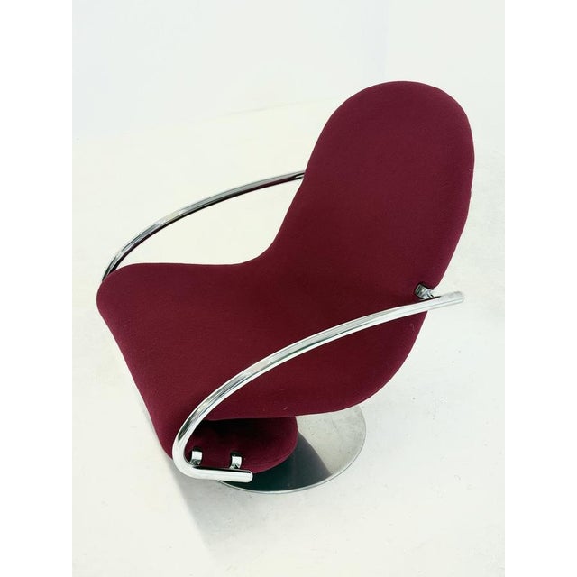 Vintage 123 Chair by Verner Panton for Fritz Hansen, 1970s For Sale - Image 11 of 16
