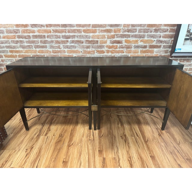 2020s Alden Parkes 'Hancock' Mirrored Buffet Sideboard For Sale - Image 5 of 11