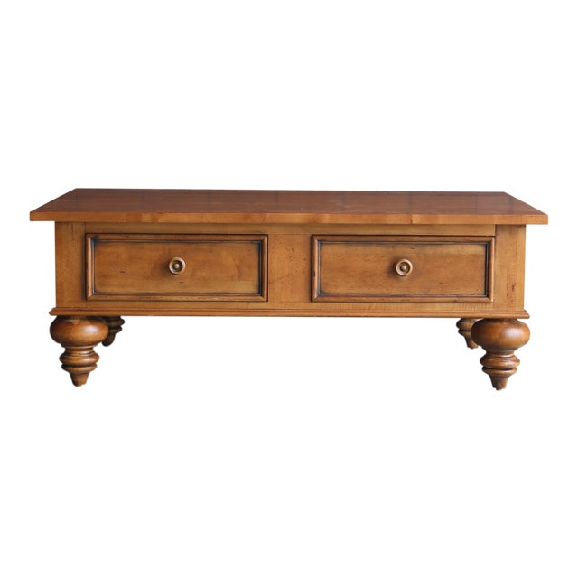 Ethan Allen New Country Coffee Table Chairish