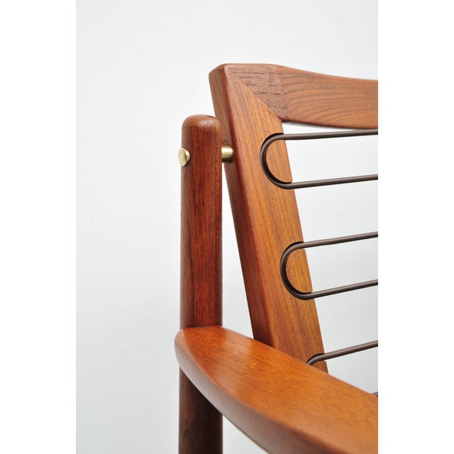 Vintage Lounge Chairs in Teak from Glostrup, 1950s, Set of 2 For Sale - Image 9 of 13