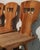Wood Folk Art Pine Wood Chairs, 1970s, Set of 3 For Sale - Image 7 of 15