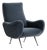 Mid-Century Armchair in the Style of Marco Zanuso For Sale