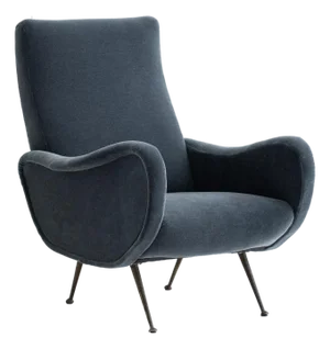 Mid-Century Armchair in the Style of Marco Zanuso