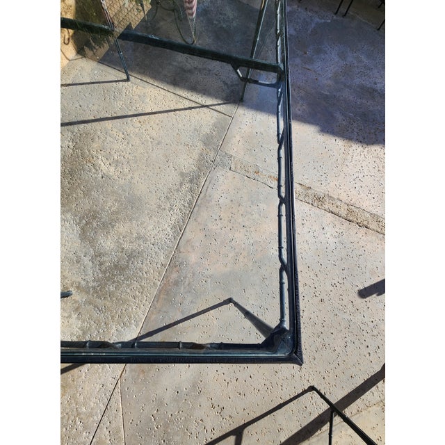 Vintage Calcutta Brown Jordan Style Table & Dining Chair- Set of 7 For Sale - Image 11 of 18