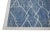 Contemporary 21st Century Modern Moroccan Style Wool Rug in Blue Design 9'5" X 12'3" For Sale - Image 3 of 8