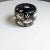 Seller delegated shipping, arrives 4-8 days from purchase. Black and white modernistic 1980's tribal. This is a resin wide...