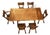 Vintage Mid-Century Cushman Colonial Creations Cantilever Leaf Extension Dining Table & Set of 6 Chairs For Sale