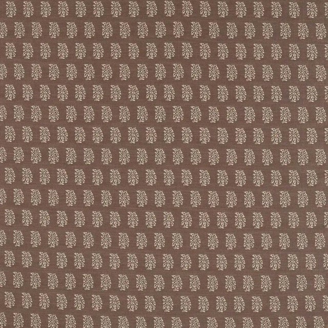 Bagru an Indian hand-block printing style has inspired this jacquard design which features a small paisley on a flat dense...