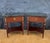 French Louis XVI Style Nightstands with Marble Tops, 1920, Set of 2 For Sale - Image 4 of 15