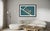 Elevate your space with this distinctive art piece featuring a vintage wood racket, white tennis ball, and vintage wrist...