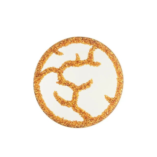 Circular Mirror in Semi-Precious Stones For Sale - Image 10 of 10