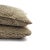 Not Yet Made - Made To Order Large Zebra Print Chenille in Fawn With Self-Welt Pillow Cover For Sale - Image 5 of 8