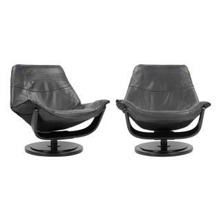 Flight High Lounge Chairs by Takashi Okamura for Nelo, 1970s, Set of 2 For Sale