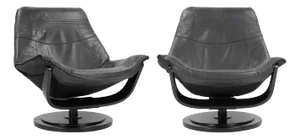 Flight High Lounge Chairs by Takashi Okamura for Nelo, 1970s, Set of 2