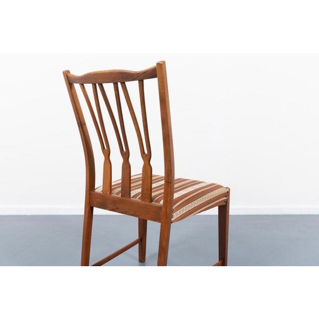 Mid-Century Modern Swedish Dining Table and Chairs by Nils Jonsson for Hugo Troeds, Set of 5 For Sale - Image 14 of 18