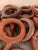 Rustic Vintage Wood Curtain Rings Set of 22 For Sale - Image 3 of 4