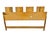 Mid-Century Modern Brutalist King Size Walnut Headboard For Sale In Philadelphia - Image 6 of 6