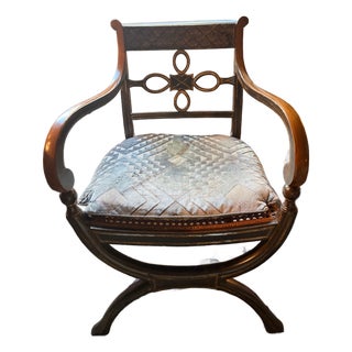 19th Century English Regency Painted Chair For Sale