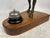 Bronze Horse Sculpture with Walnut Base and Reception Bell, 1940s For Sale - Image 4 of 18