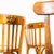 Blonde Oak Bentwood Dining Chairs from Baumann, 1950s, Set of 6 For Sale - Image 4 of 11