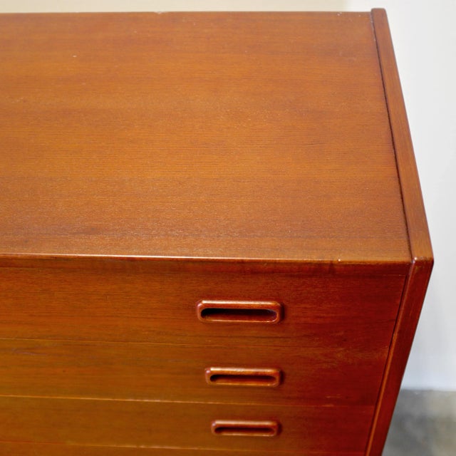 Mogens Kold Danish Teak 7 Drawer Dresser Designed by Arne Hovmand-Olsen For Sale - Image 14 of 14