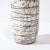 Ceramic Mid-Century Modernist White and Earth Toned Horizontally Striated Ceramic Vase For Sale - Image 7 of 13