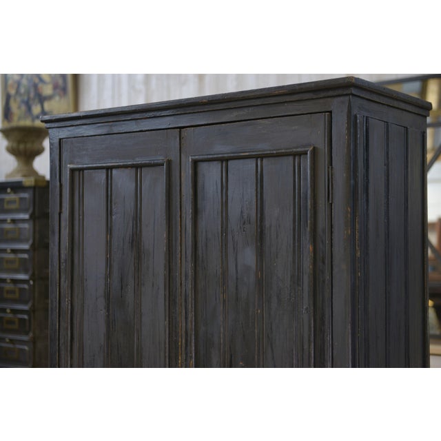 Vintage Patinated Wardrobe, 1950s For Sale - Image 14 of 15