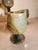 1960s Four Green Onyx Goblets For Sale - Image 5 of 10