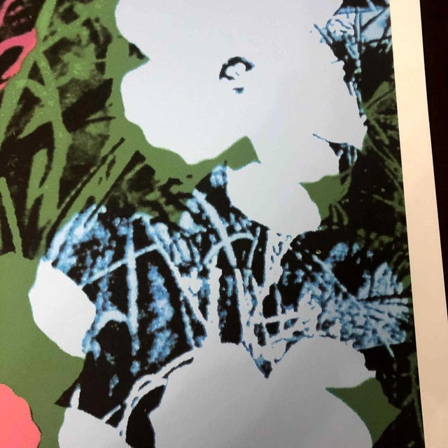Lithograph "Poppy Flowers" Signed of the plate and numbered by hand Limited Edition of 500 pieces Each piece is...