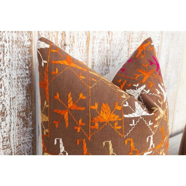 Early 21st Century Heer Antique Indian Folk Pillow For Sale - Image 5 of 10