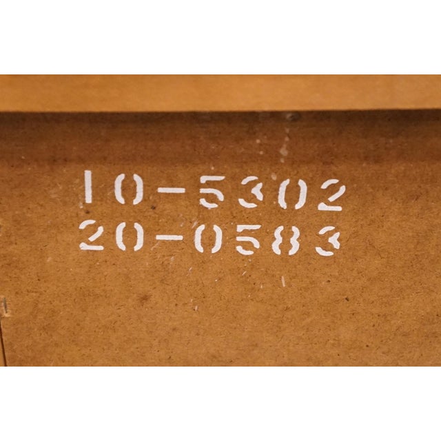 Ethan Allen Heirloom Nutmeg Maple Colonial Early American 54" Double Dresser 10-5302 For Sale - Image 14 of 14