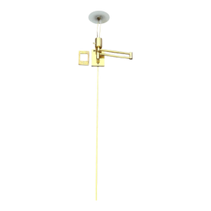 Hansen Metalarte Brass Swing Arm Sconce