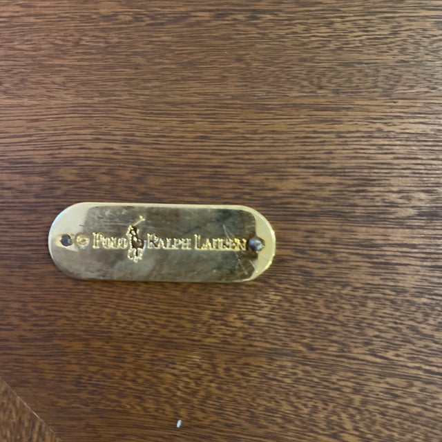 Polo Ralph Lauren Handsome Carved Wood Beveled Wall Mirror With Elegant Scroll Detailing For Sale In Nantucket - Image 6 of 10