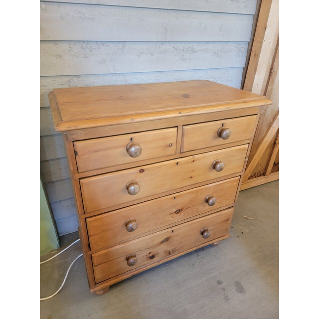 Antique Two Over Three Drawers - Chest of Drawers - From England - Circa 1880 We found this chest of drawers in Devon...
