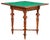 Wilhelminian Brown and Green Side Table For Sale