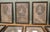 Set of 12 Original Framed Jacobus Howbraken Engravings A wonderful set in acceptably good decorative condition, the frames...
