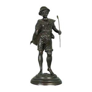 Bronze Statue of Fisherman, 1900s