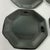 1980s 1980s Postmodern Contemporary French Black Glass Dinner Plates - Set of 4 For Sale - Image 5 of 11