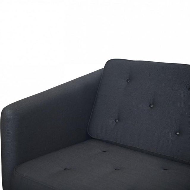 No1 Three-Seater Sofa in Grey Breeze Fusion Fabric by Børge Mogensen For Sale - Image 3 of 18