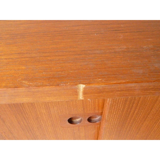 Mid-Century Modern 1950s Mid Century Modern Danish Koford Larsen Teak & Rosewood Credenza For Sale - Image 3 of 13