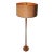 Mid Century Modern Danish Style Wood Floor Lamp C 1950/1960’s For Sale