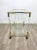 Gold Acrylic, Brass & Glass Bar Serving Cart Trolley, Italy, 1970s For Sale - Image 8 of 15