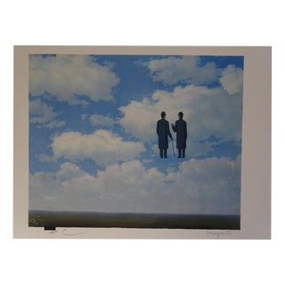 After René Magritte, Infinite Recognition, Lithograph For Sale