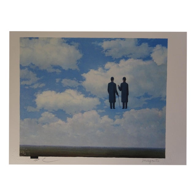 After René Magritte, Infinite Recognition, Lithograph For Sale