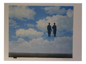 After René Magritte, Infinite Recognition, Lithograph